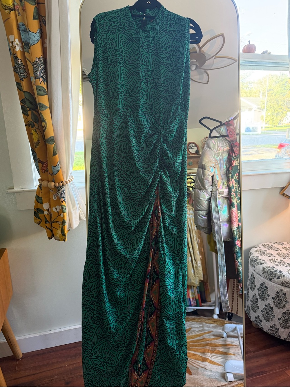 URU silk l/xl maxi NWOT